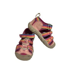 Keen Kids Size 5 Rainbow Strappy Water Sandals shoes